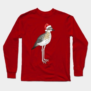 Xmas annoyed bush stone curlew Long Sleeve T-Shirt